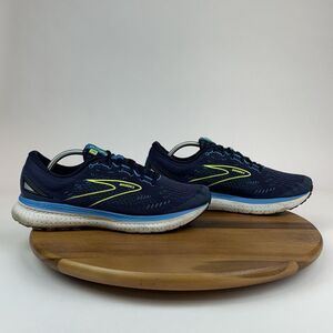 Mens Brooks Glycerin 19 Navy Nightlife Athletic Running Sneakers Shoes Size 11.5